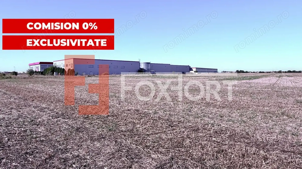 COMISION 0% Teren extravilan 40.000 mp - zona Sanandrei