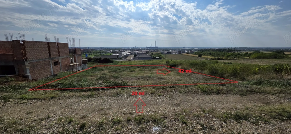 Vindem parcela teren intravilan de 841 mp in Oncea