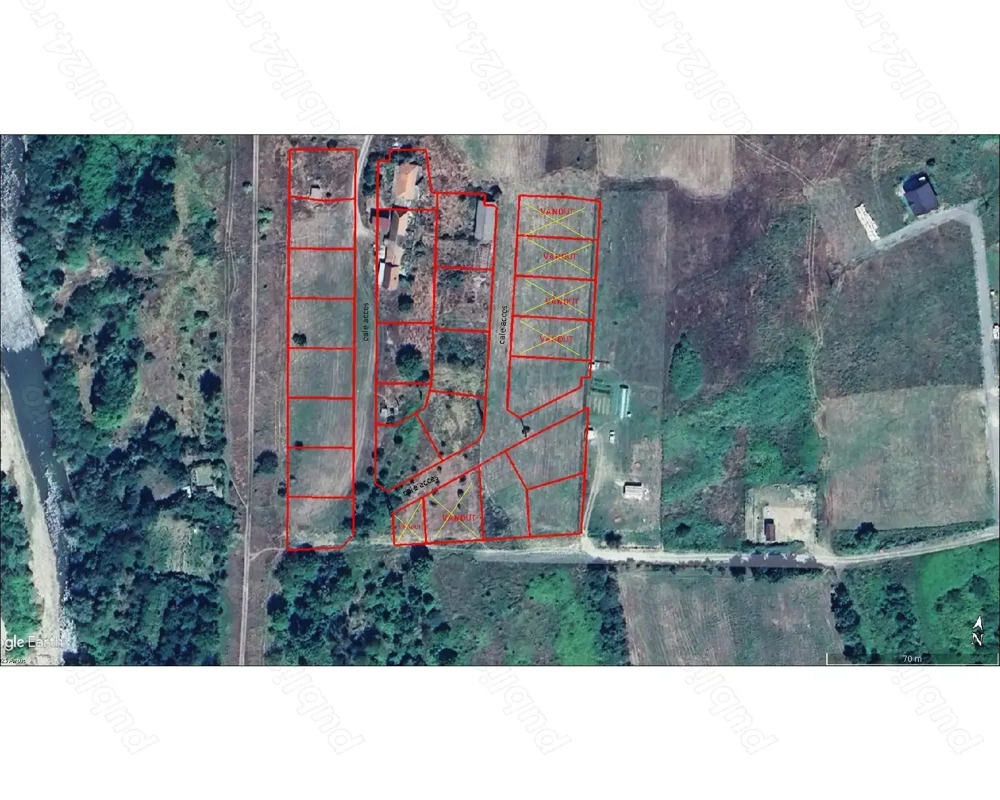 Teren de vanzare cartier Racovita , strada C.A. Rosetti nr.16 Caransebes