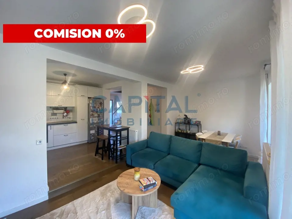 Duplex de vanzare, 5 camere, mobilat, Valea Chintaului, comision 0%