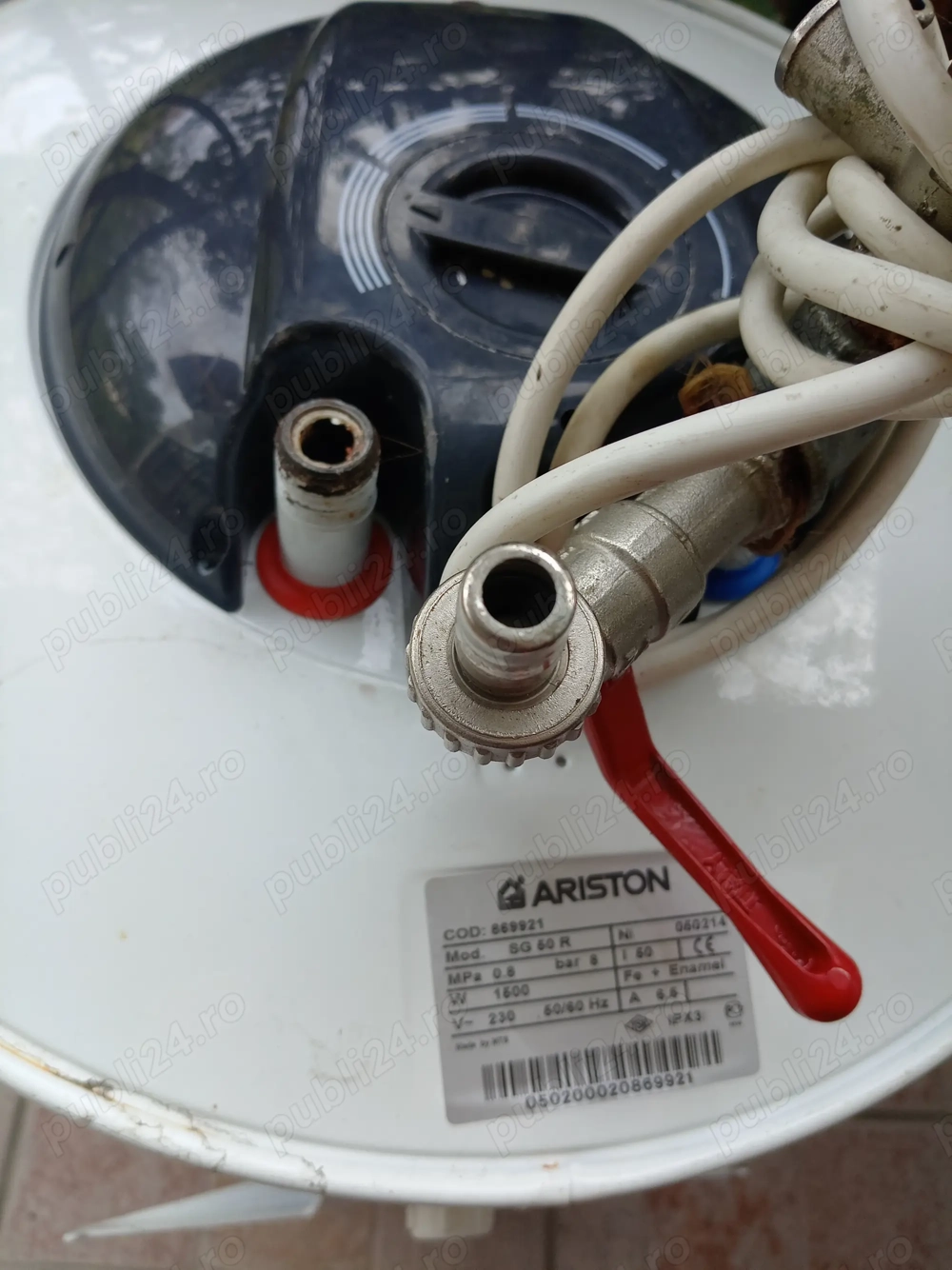 Boiler Ariston 1500W, 50L