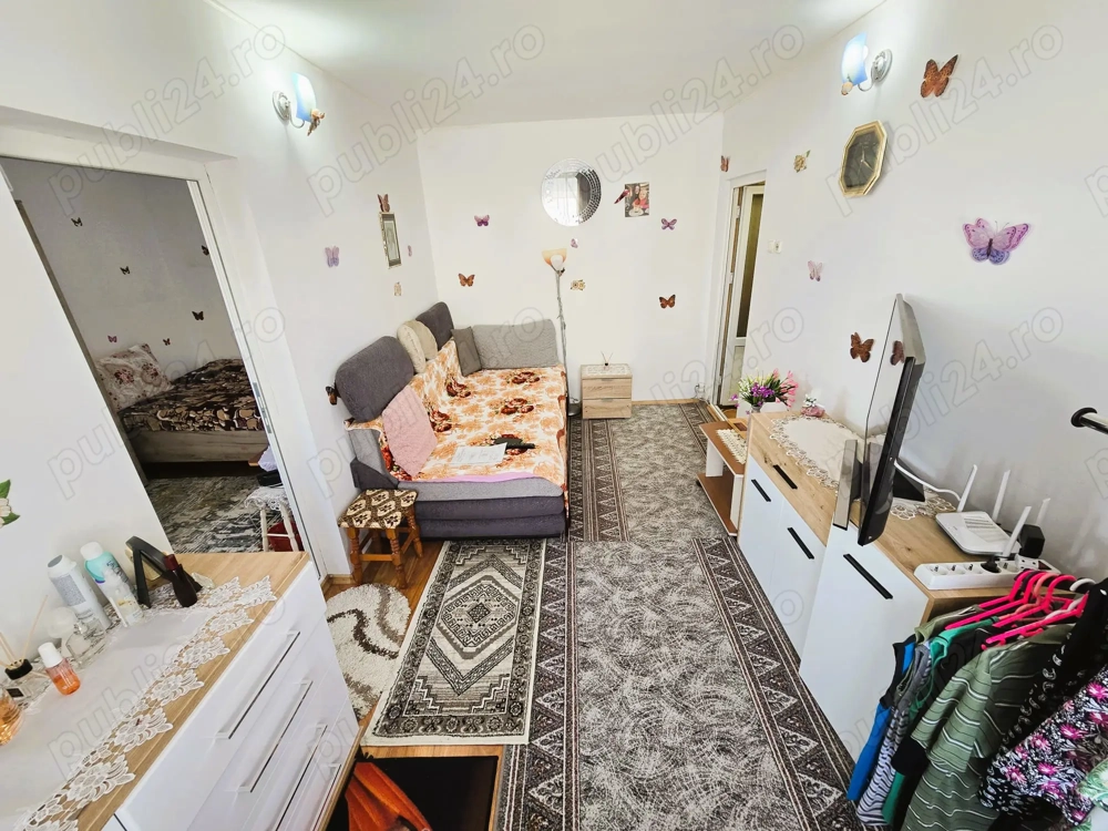 Apartament 3 camere - miron  costin -mobilat