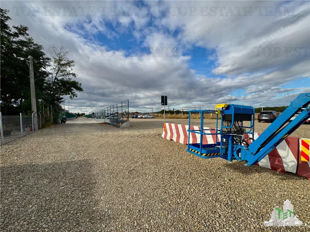 Teren industrial 4800 mp   DN1B – Zona showroom-uri auto   Deschidere 19 m