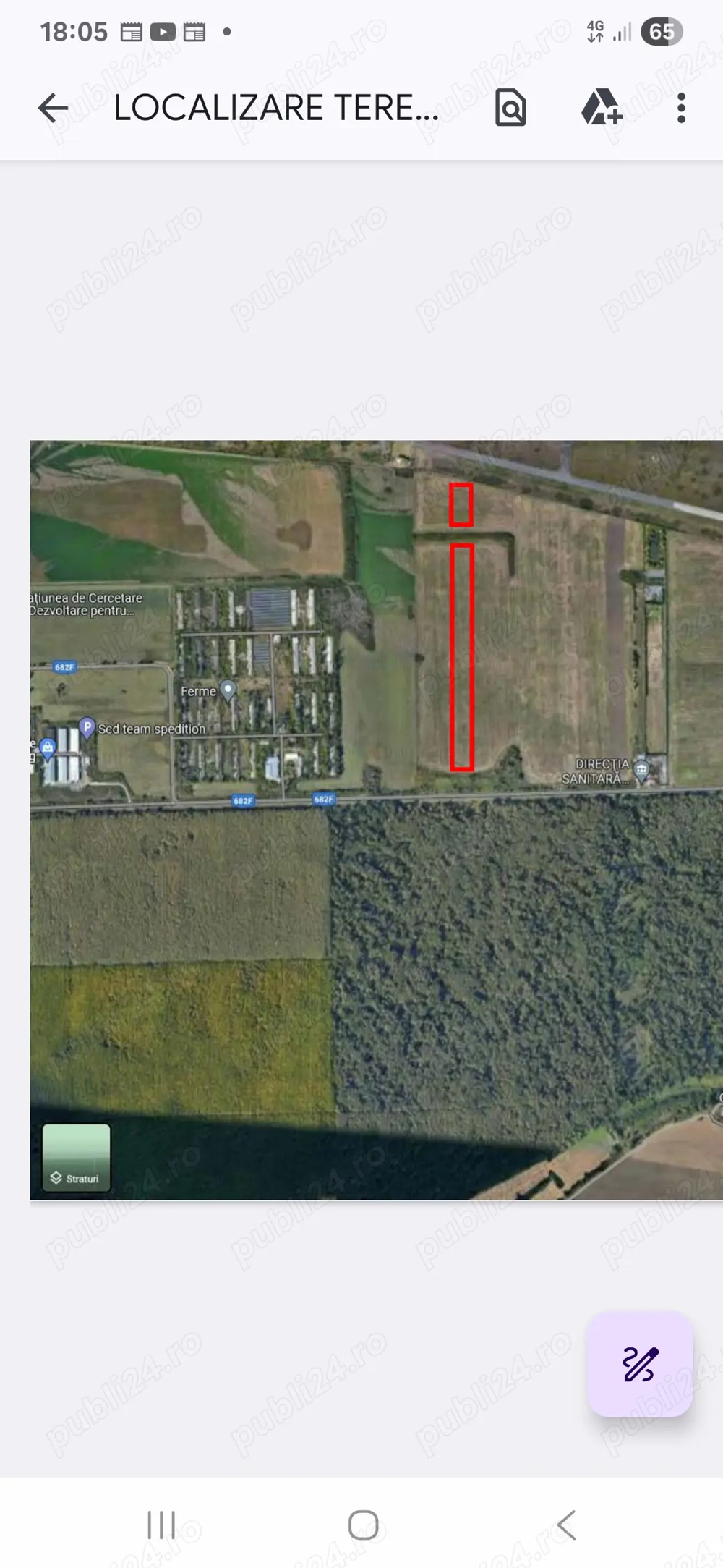 Vand terenintravilan