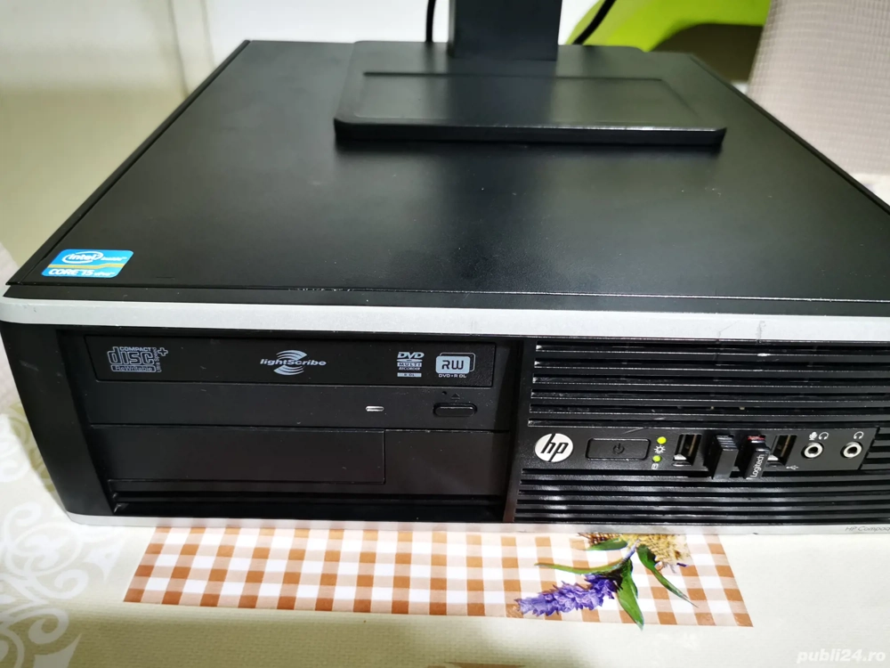 Sistem Desktop Pc HP Compaq 8200 Elite i5 vPro -2400 3.10GHz 8GB DDR3 256GB SSD DVD-RW