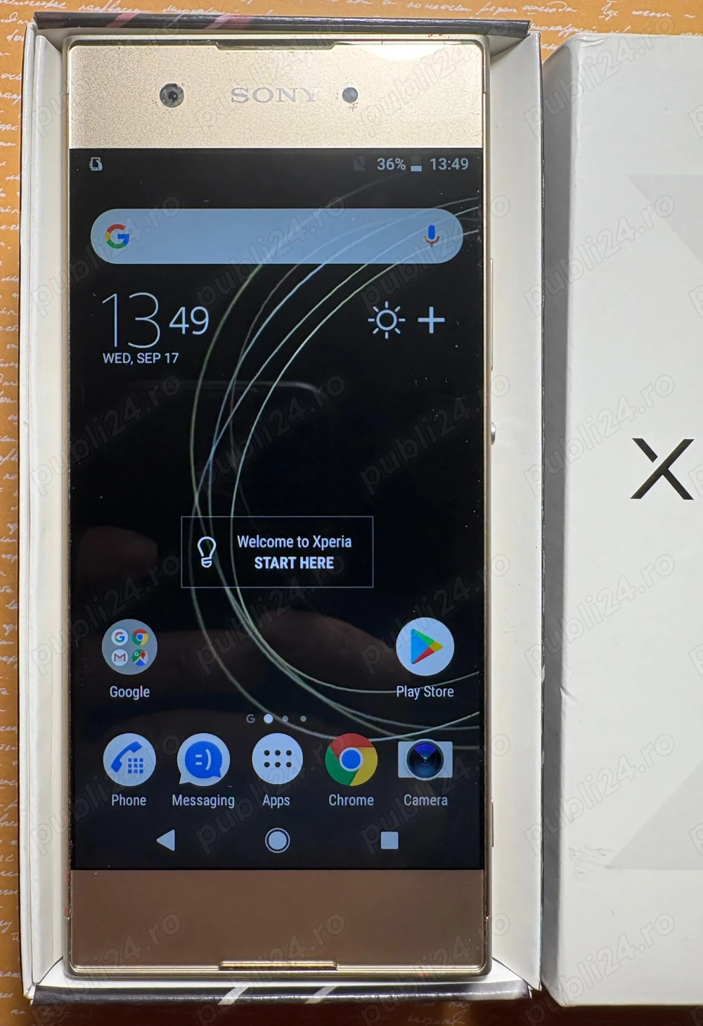 Telefon Sony Xperia AX1 aspect 10 10