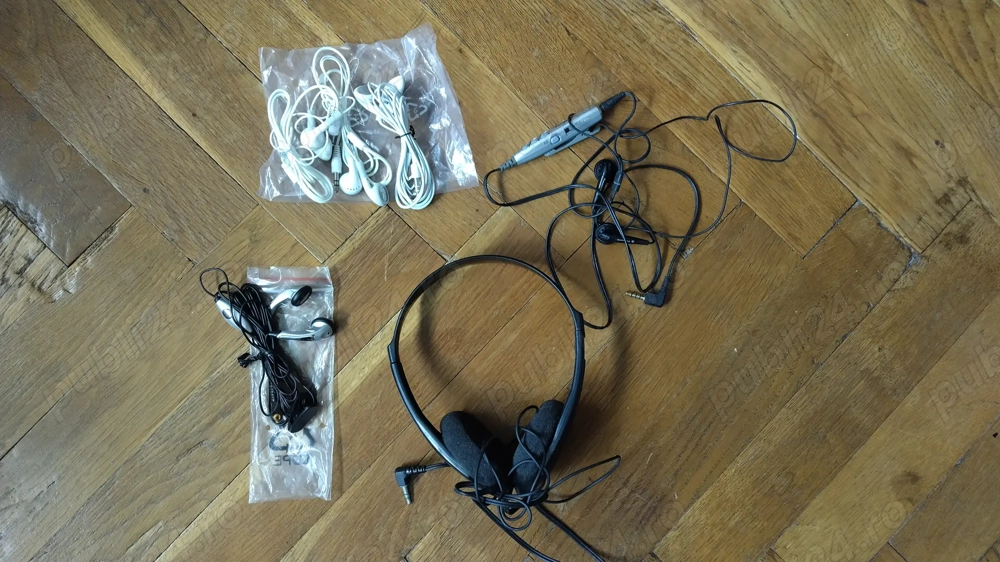 Casti audio cu mufa jack 3.5 mm panasonic sony si no name noi si folosite