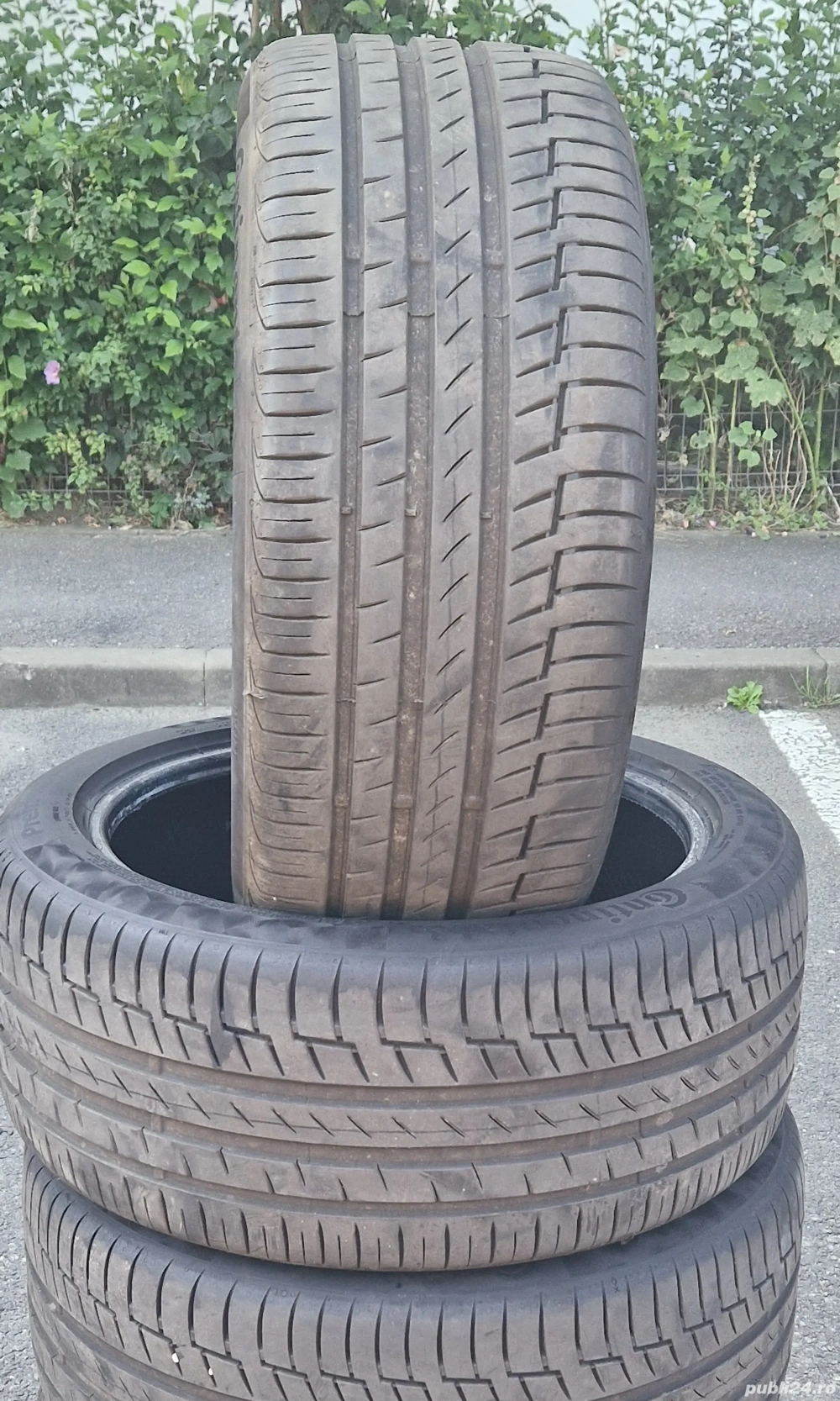 Set Patru Anvelope Cauciucuri Vară  Continental PremiumContact6  245 40 R18 93Y  Dot.2021 Profil 8mm