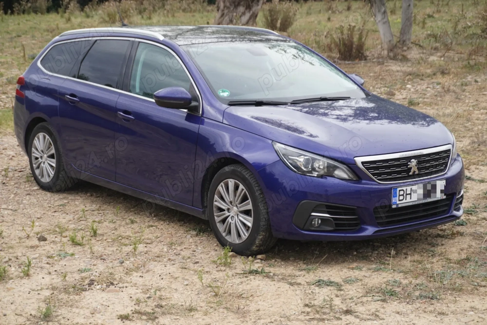 Peugeot 308 SW. 1.2 Benzina. 2017. Panorama si cu extra