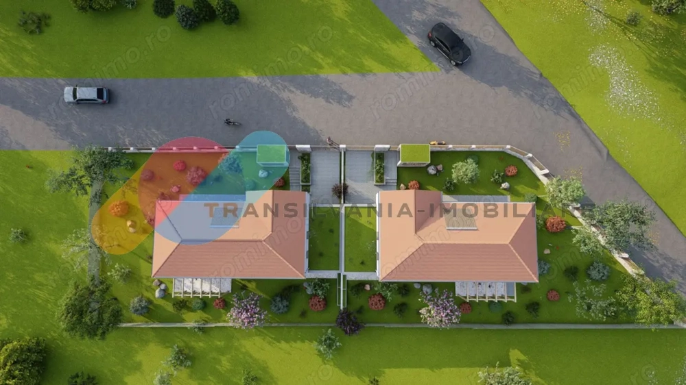 Teren autorizat Duplex– 1000 mp – proiect aprobat P+E