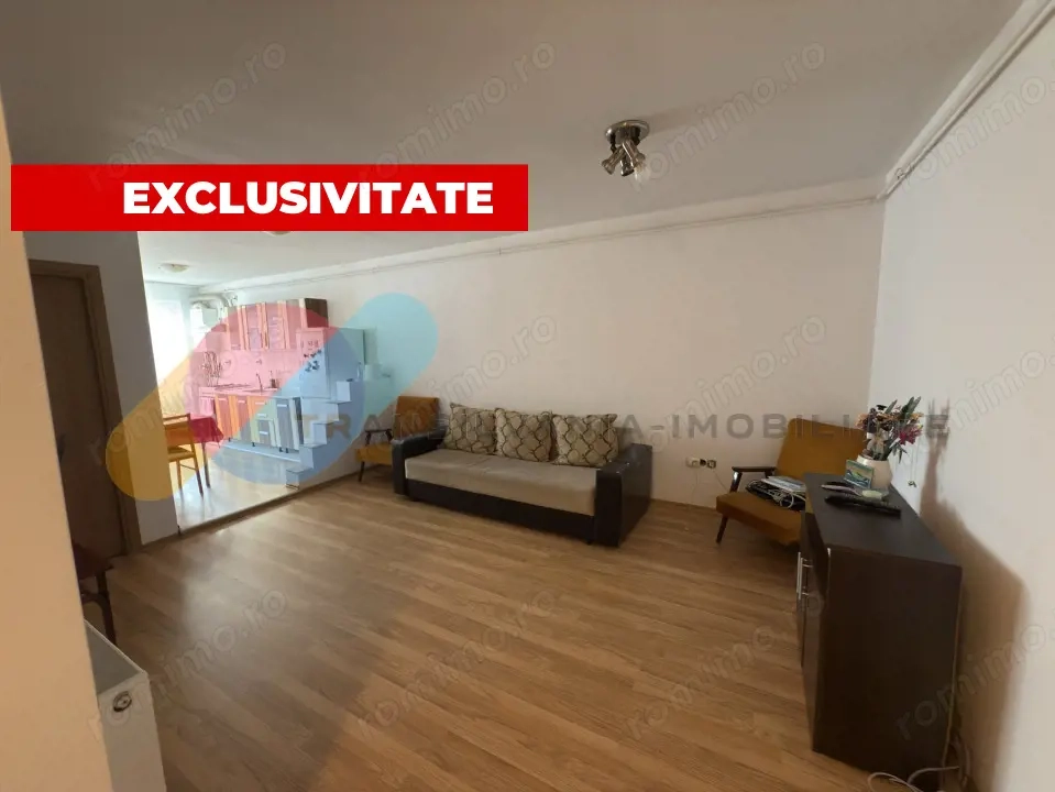 Apartament de Vânzare – 51 mp, Etaj 1, Mobilat și Utilat, Balcon