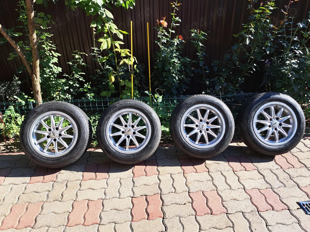 Fiat sedici,Suzuki sx4,Seț jante alu cu anvelope Hankook