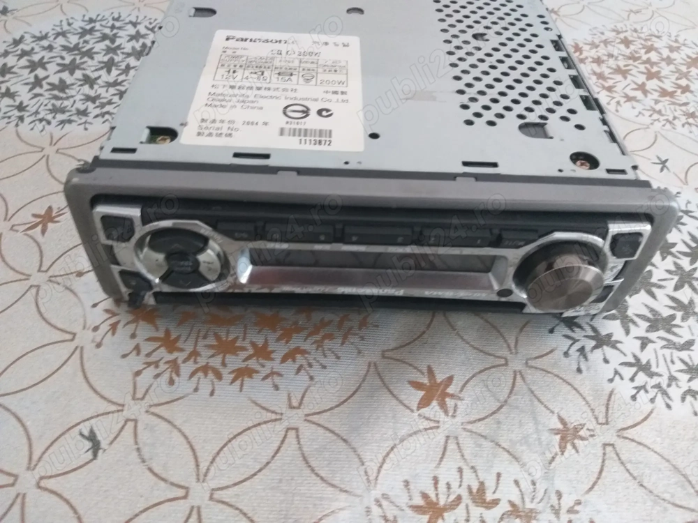Radio casetofon MP3 Panasonic original, functional, stare foarte buna