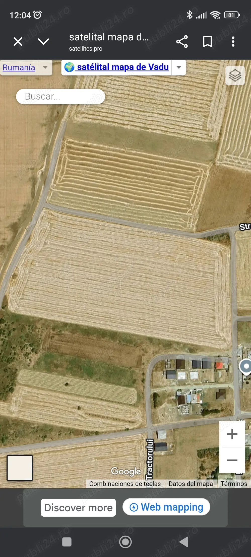 Teren de vanzare Vadu  Teren de vanzare Vadu