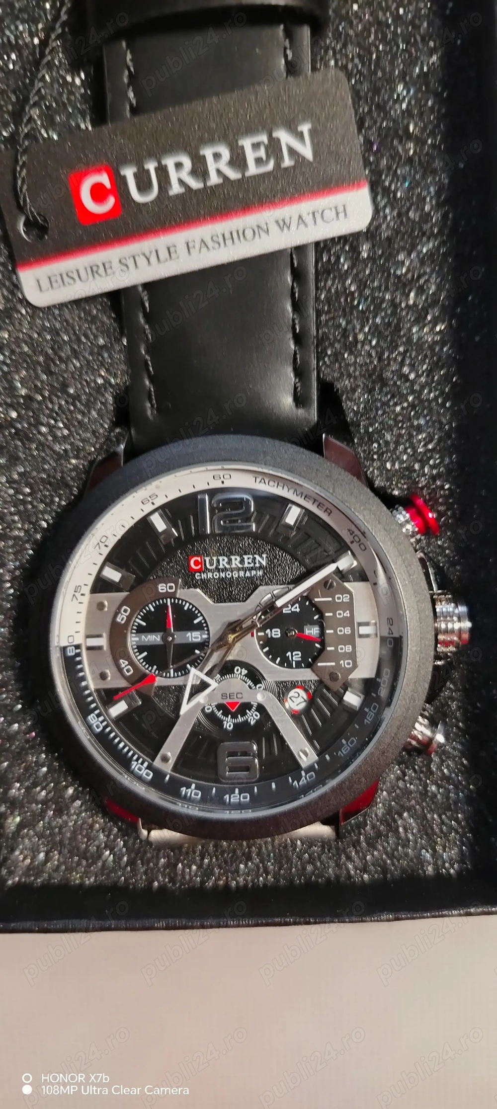 Ceas Curren cronograf nou 