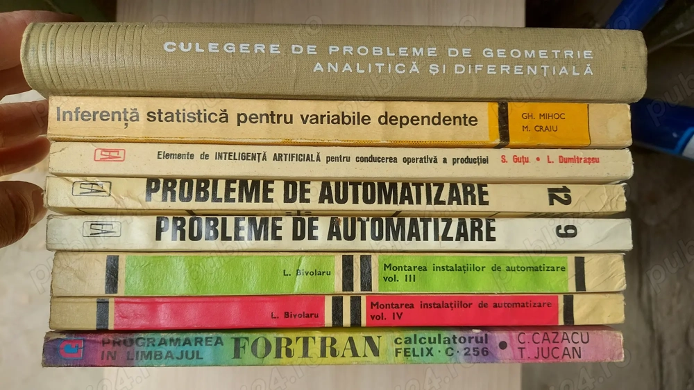 Carti cu profil tehnic 