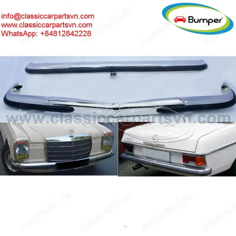Mercedes Benz W114  115 sedan S2 bumpers
