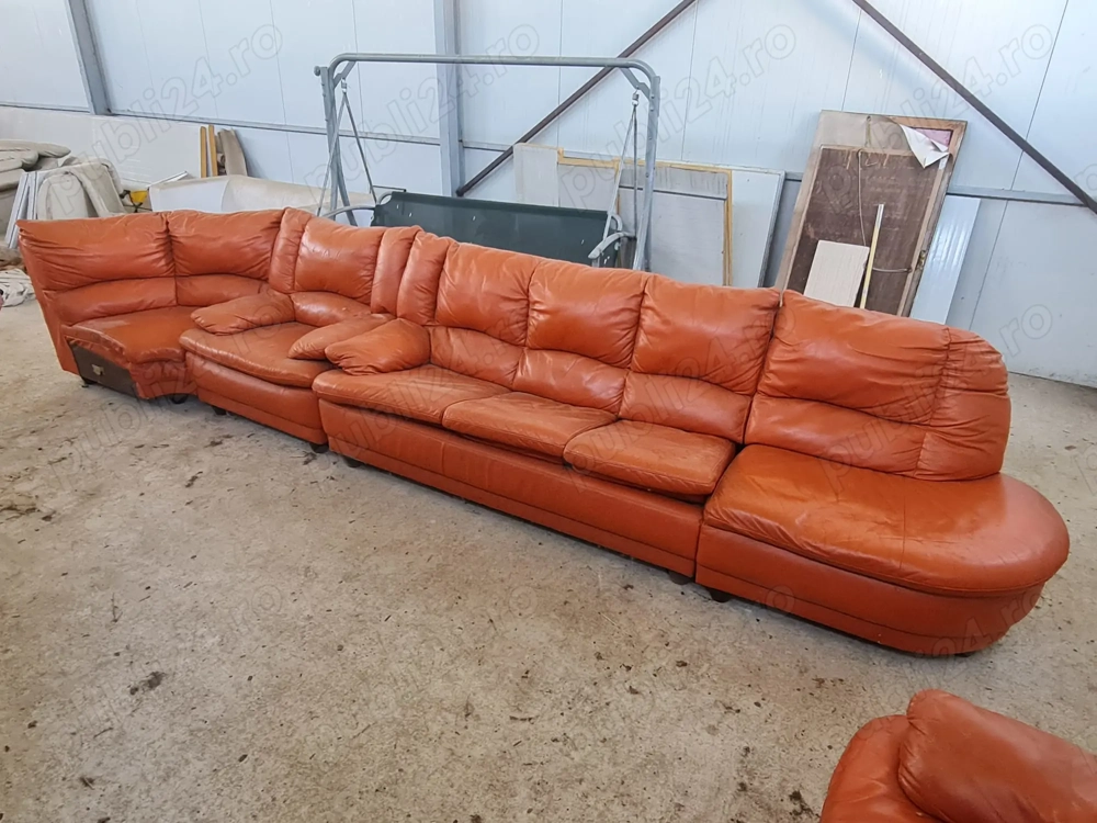 Horeca Bucuresti-canapele din piele second hand de vanzare