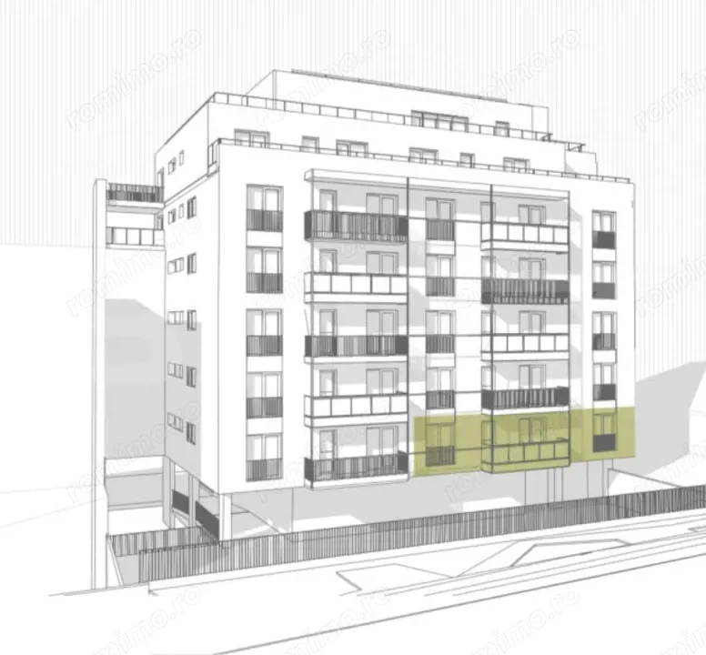 Apartament 1 camera, 41 mp, bucatarie inchisa, zona Dorobantilor