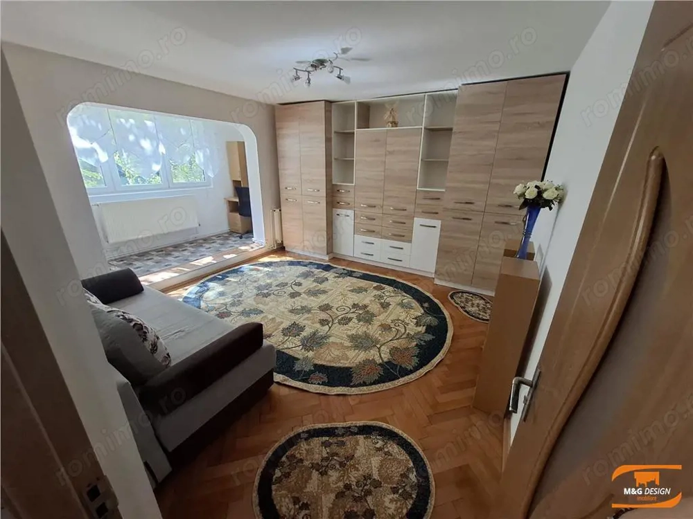 Girocului-Judetean, 3 camere decomandat, parter, centrala gaz