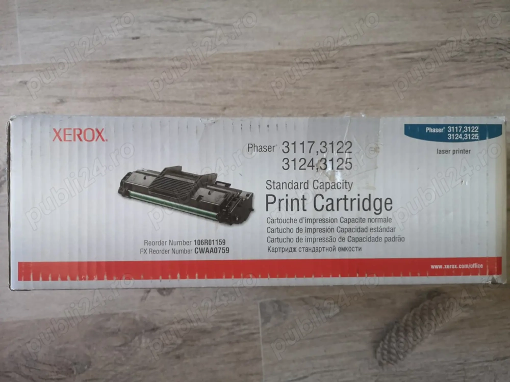 Toner Xerox Laser Printer Phaser 3117 3122 3124 3125