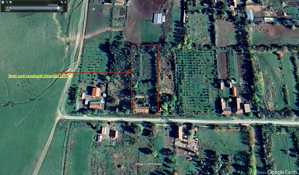 Teren Intravilan 3.237 mp cu Casă Batrânească   Ferendia, Jud. Timiș