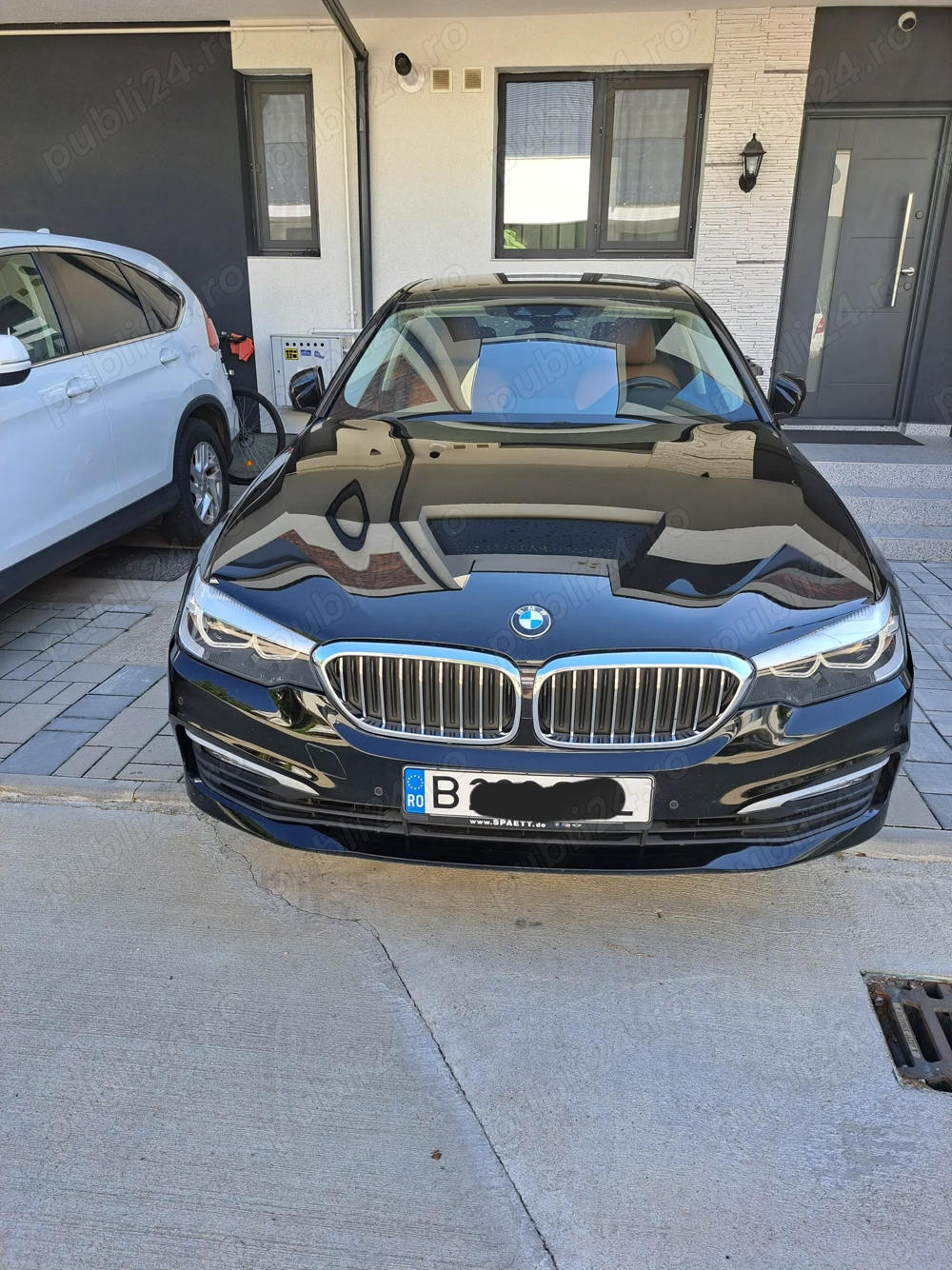  BMW 520d, 190cp, automată, sedan, culoare neagră