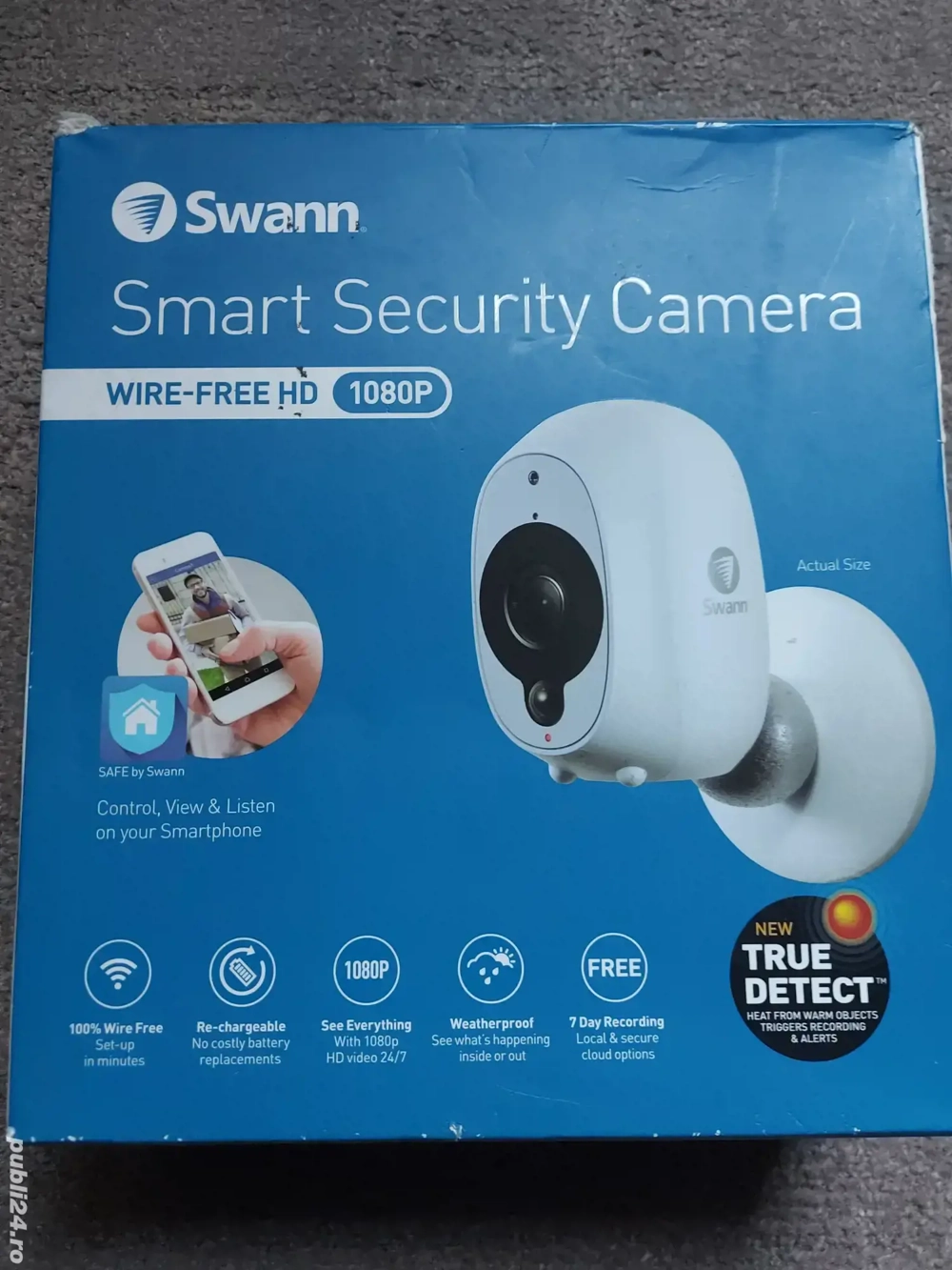 vind cameră smart supraveghere