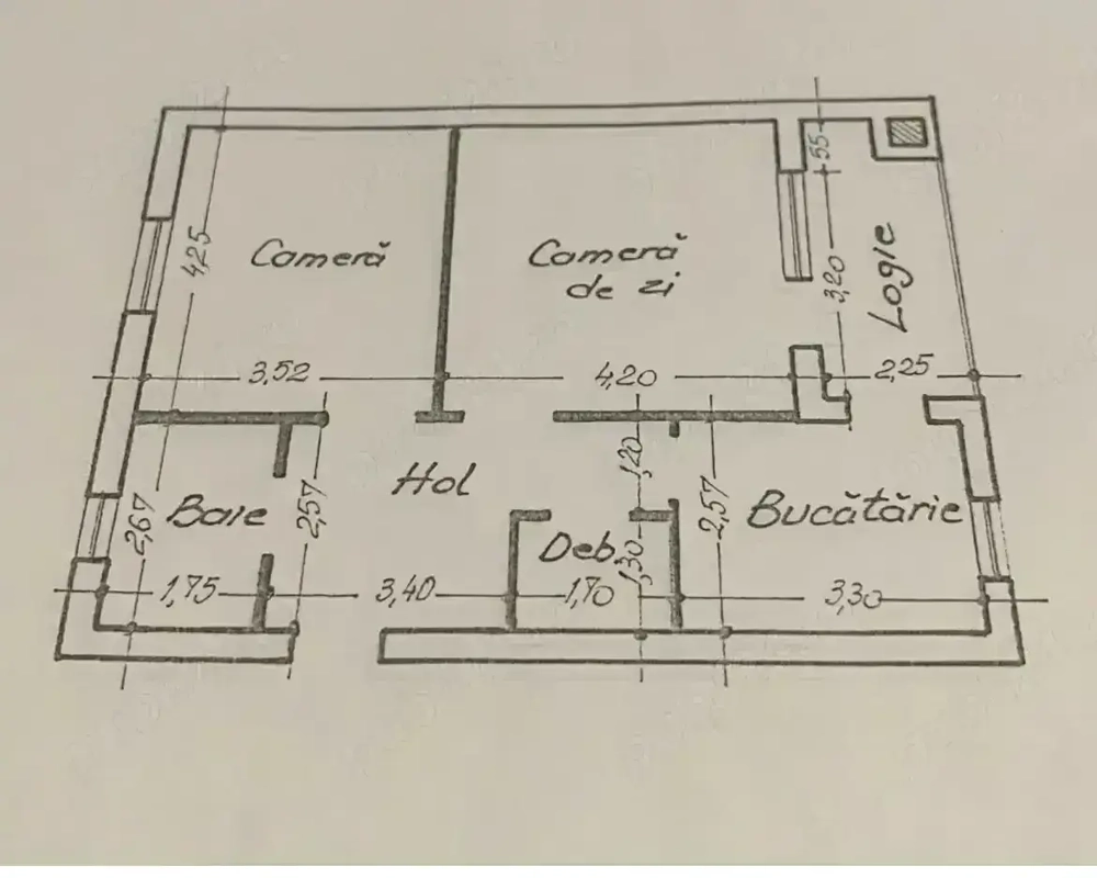 Vânzare apartament 2 camere, 64 mp, decomandat, Bd.Poitiers, Iași 