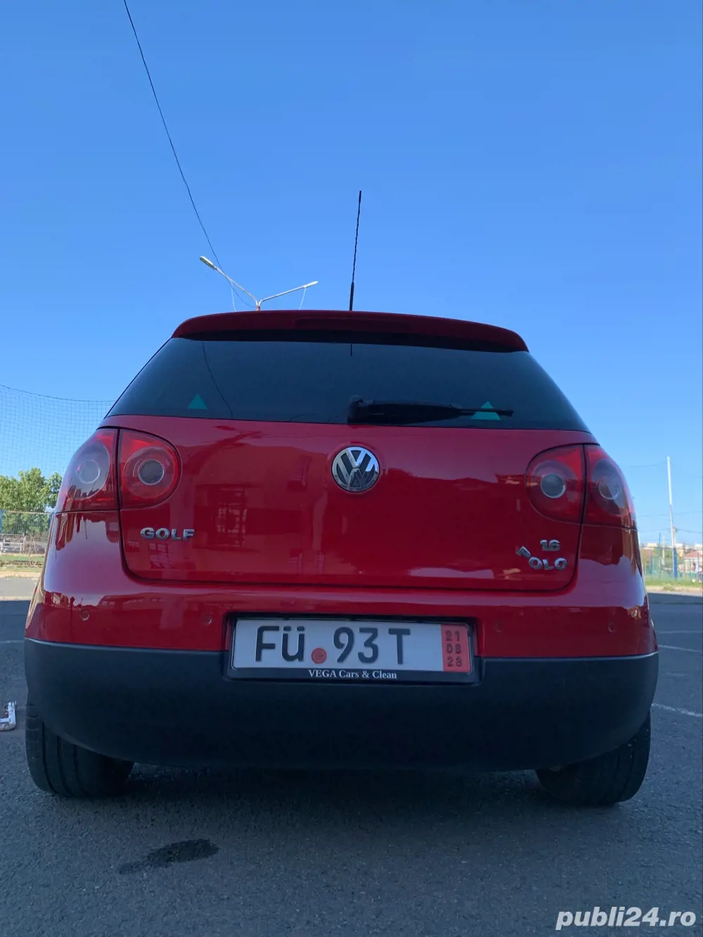 VW Golf 5 United Rosu 1.6 MPI 102 cp Mega Full Option Unicat 2008 TOP