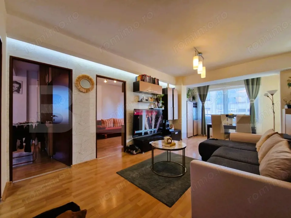 Apartament 3 camere, 67 mp, etaj intermediar, str. Nasaud