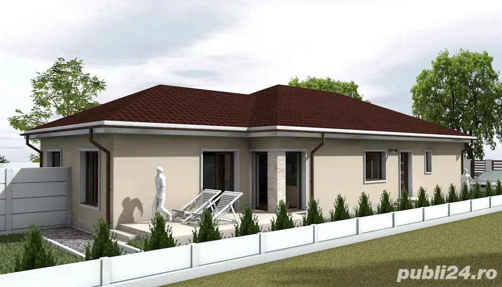 Duplex în Moșnița Nouă(Albina),58 mp utili,80(constr),la cheie,250 mp teren,107000   !  Comision 0%!