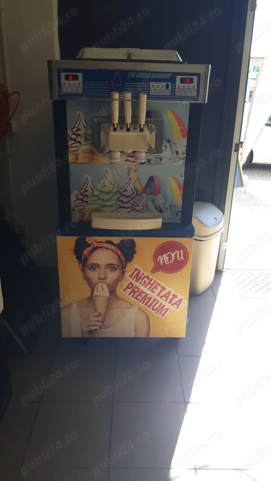 Vand masina inghetata soft  