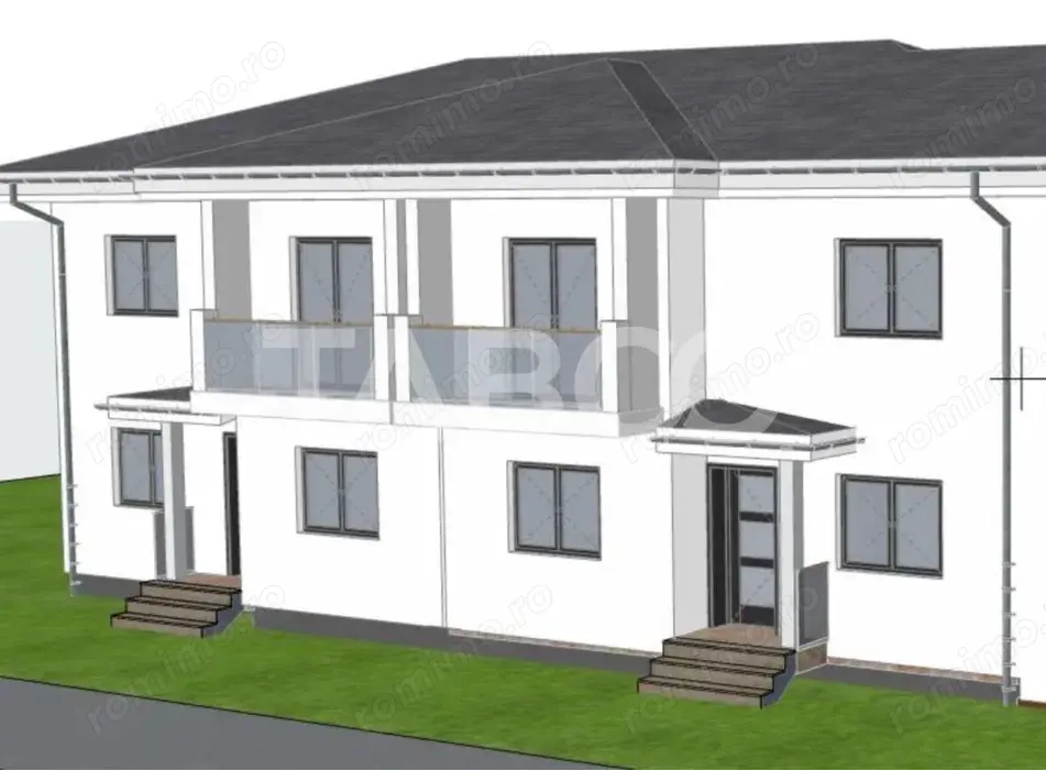 Casa de tip duplex 4 camere 120 mpu zona Selimbar Sibiu 