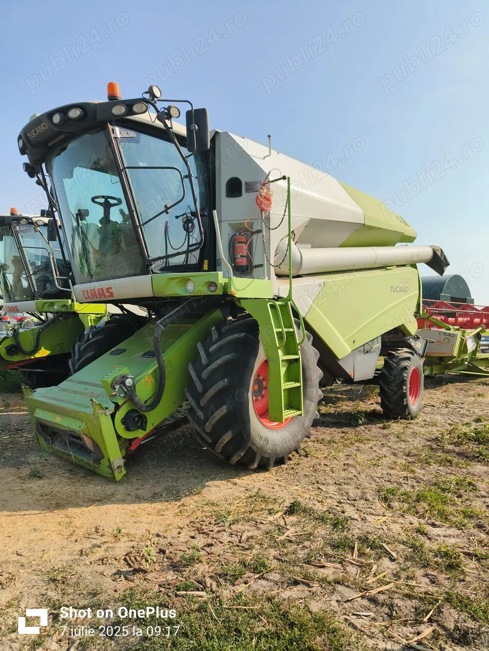 Vand combina claas tucano 320