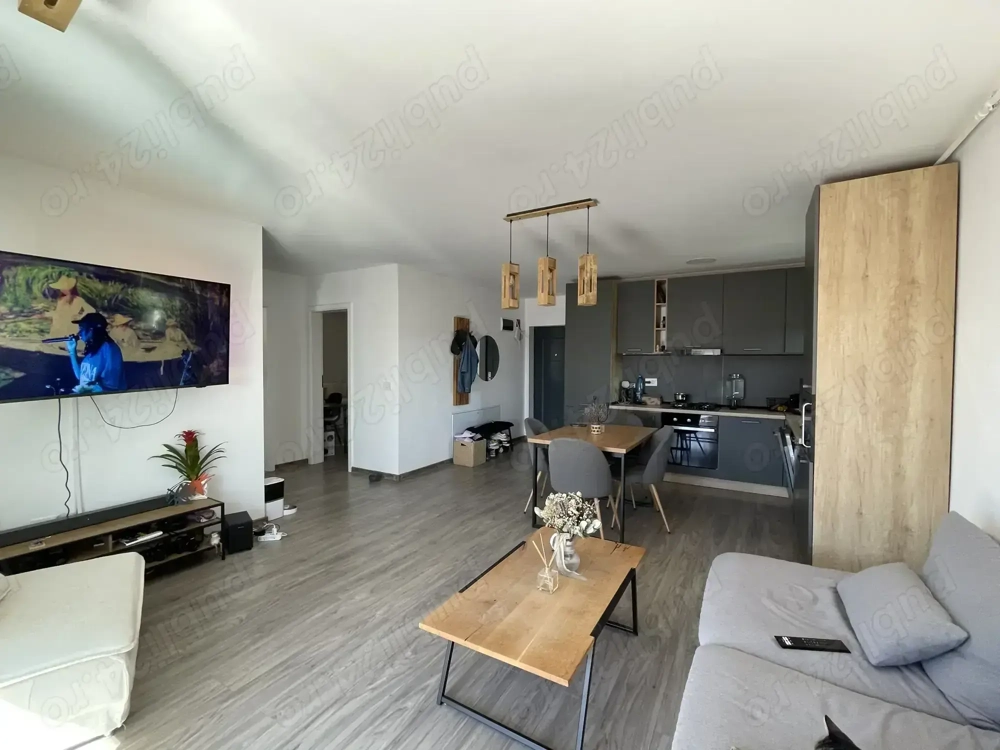 Bloc nou - FINALIZAT, 2 bai cu geam, Mobilat si Utilat. Terasa 29 MPU