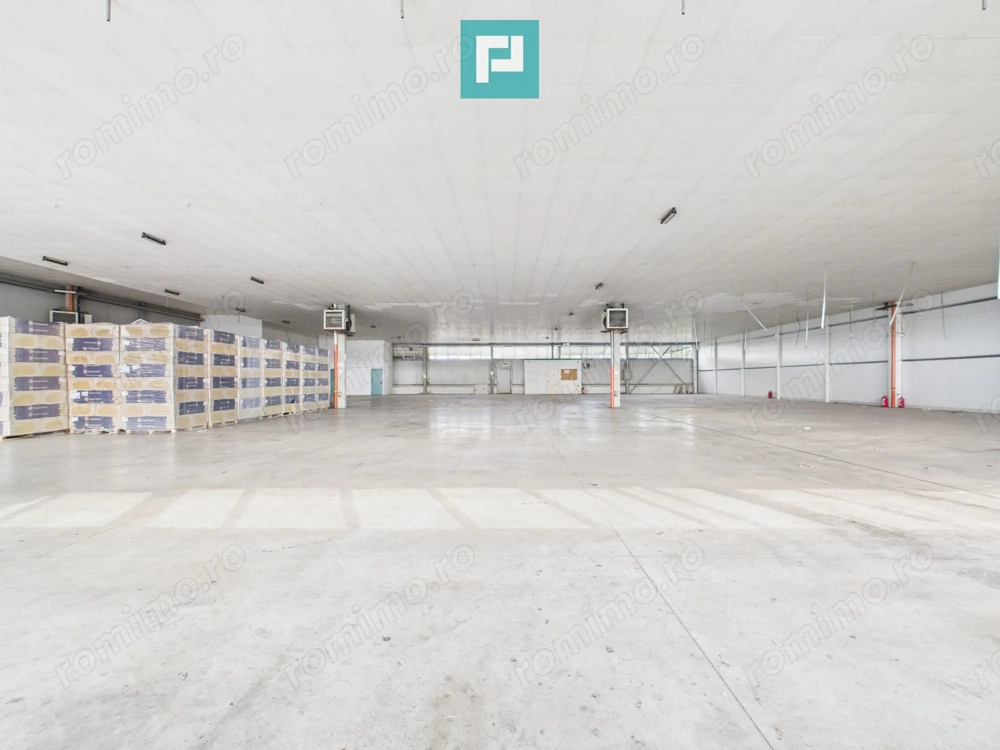 Spațiu depozitare 1,400 mp de închiriat în Ghiroda