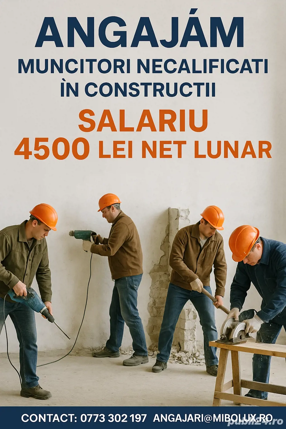 Angajăm necalificați  Angajăm necalificați