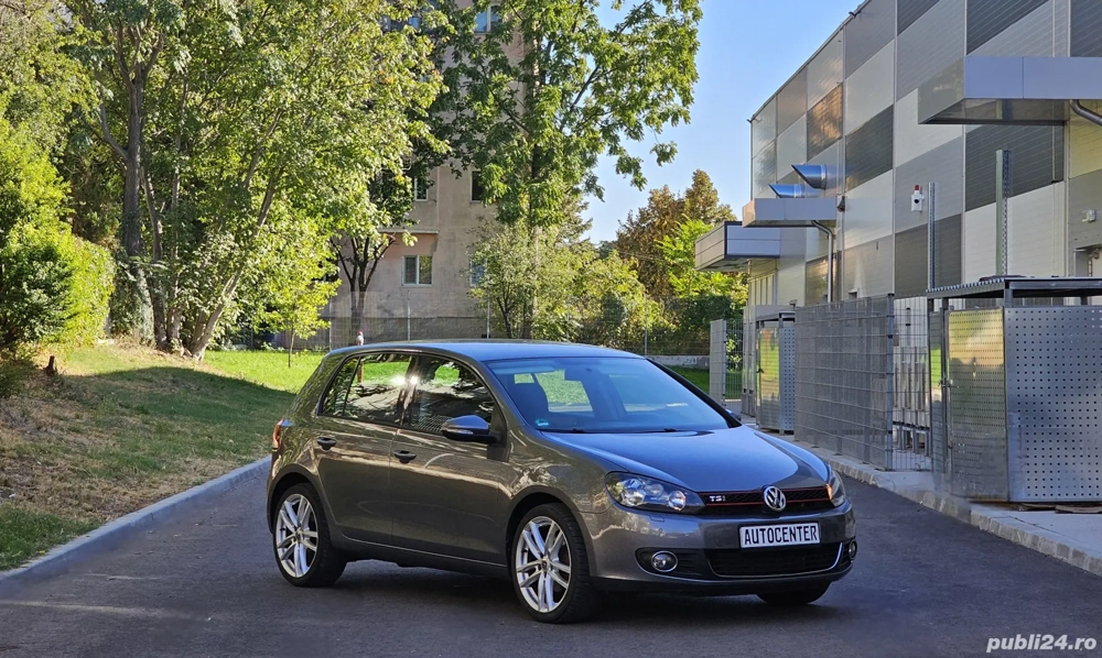 VW Golf 6 1.4TSI HIGHLINE ÎncălzireScaune DubluClima SenzoriParcare PilotAuto Euro5 