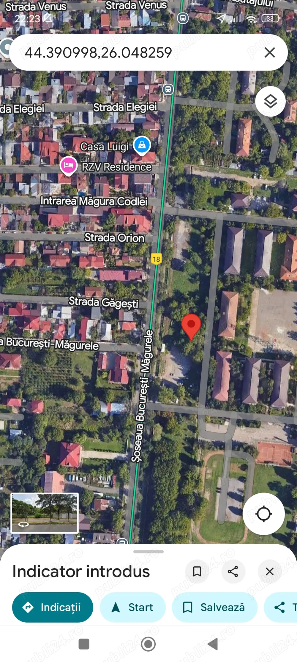 Teren intravilan Bucuresti-Magurele, Antiaeriană 