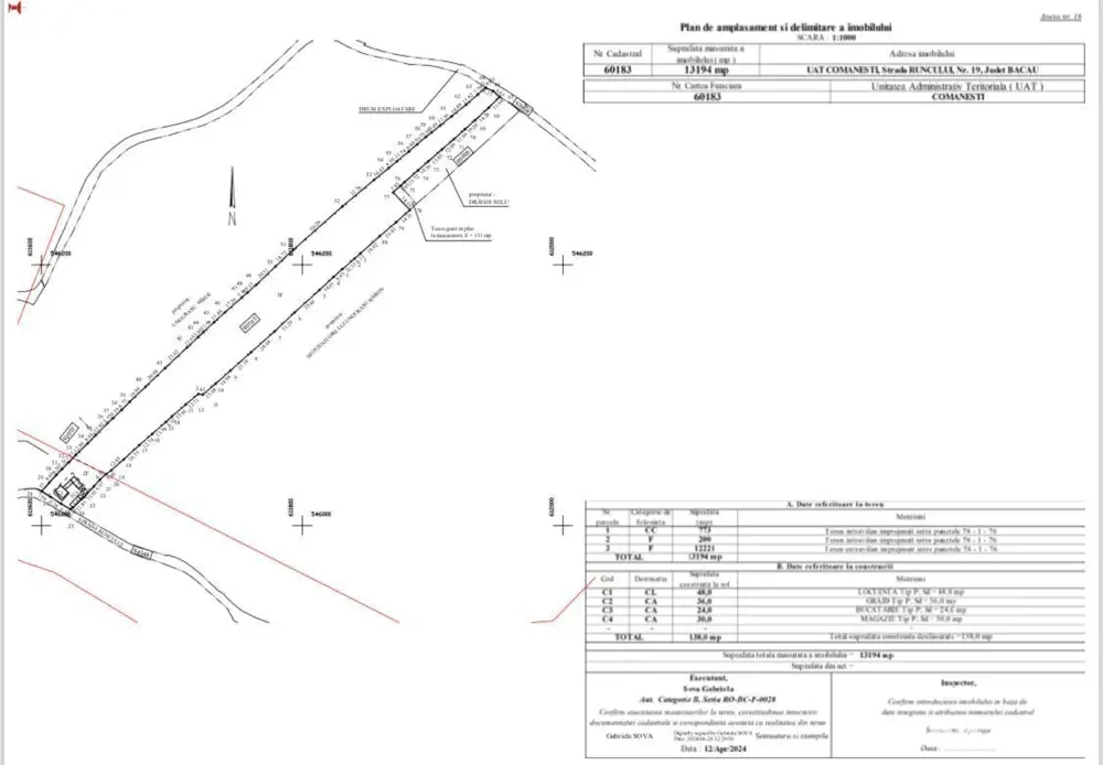 Vand casa si teren oras Comanesti, jud. Bacau Vand casa si teren oras Comanesti, jud. Bacau