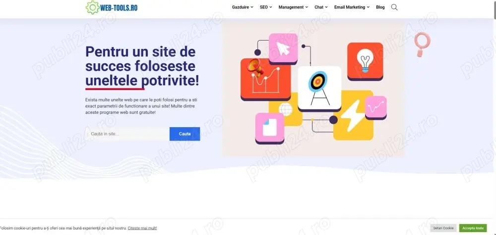 Vând site web-tools.ro   platformă de afiliere pentru programe digitale