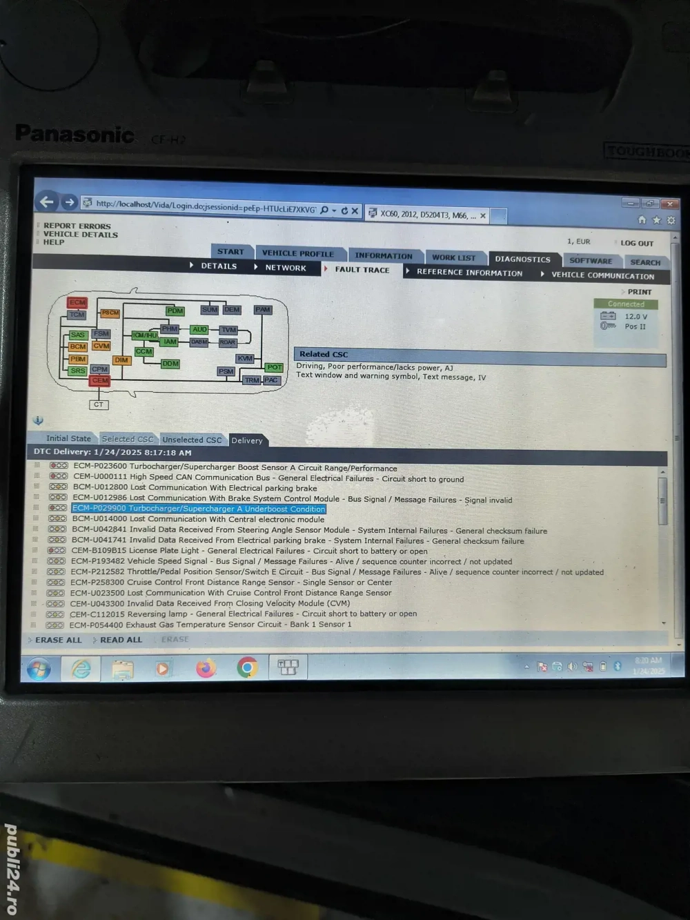 Diagnoză completă Vida Dice, Launch, Vcds 
