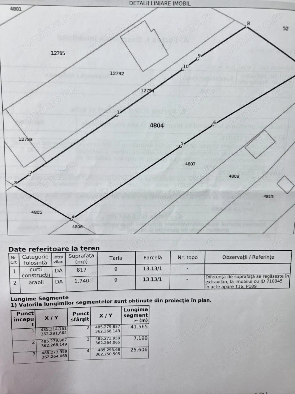 teren intravilan si extravilan 10.000 mp Albota