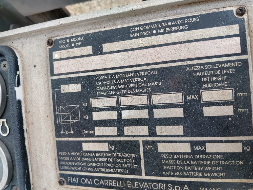 Motostivuitor Fiat OM