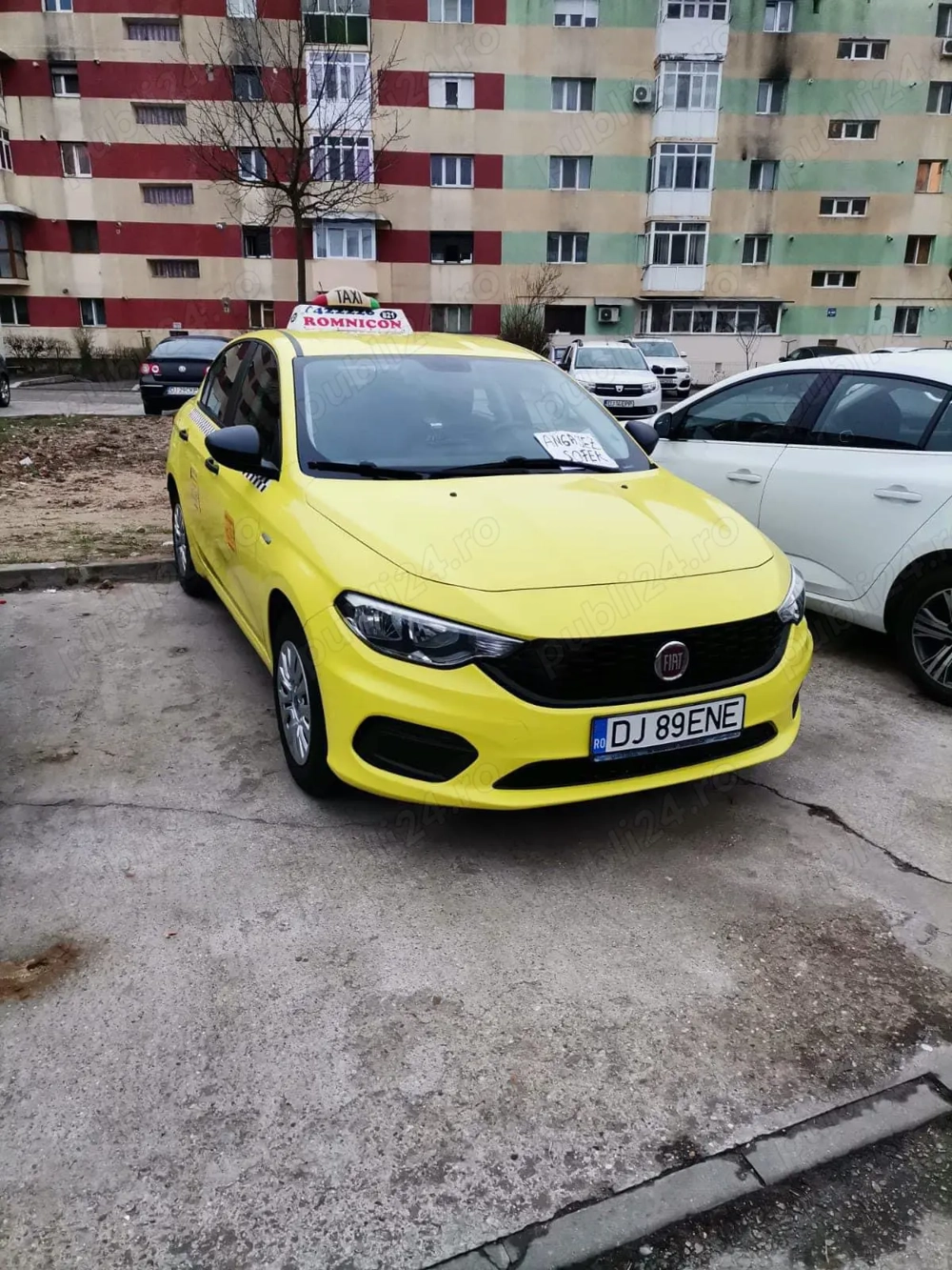 Fiat tipo 2018 echipat taxi cu loc Fiat tipo 2018 echipat taxi cu loc