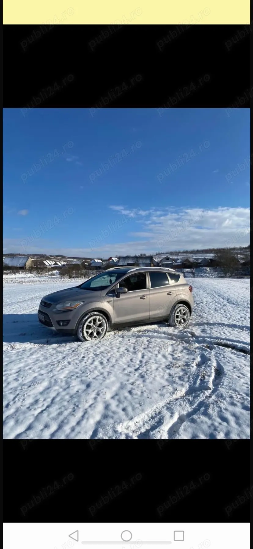 Vând kuga 2011 mașina personală 