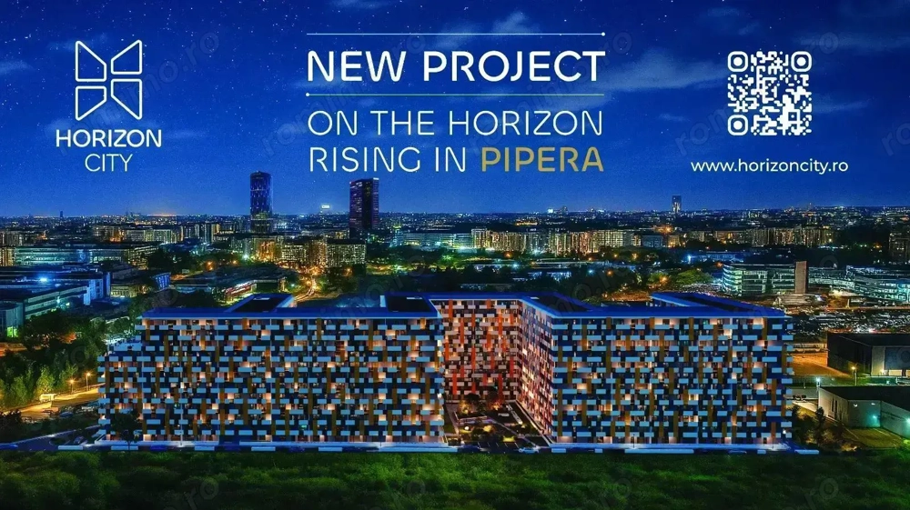 Horizon City-proiect nou în Pipera: apartamente de lux, direct de la dezvoltator