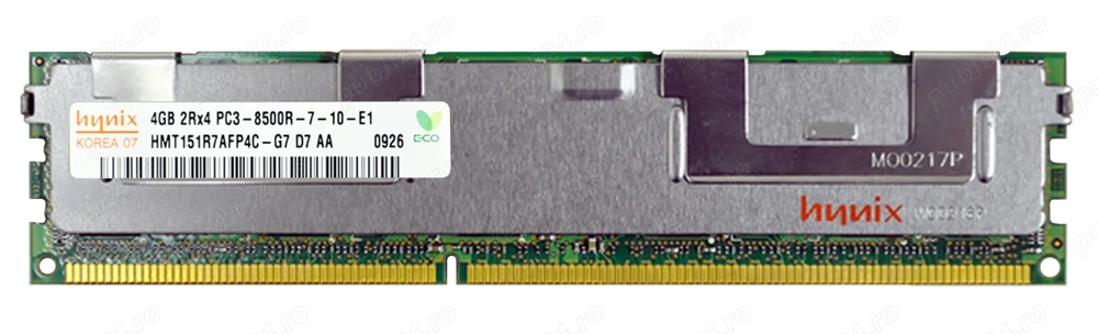 Memorie Ram Server HMT151R7AFP4C-G7 Hynix 4GB DDR3 PC8500 Memory Memorii 8 GB 16 GB 32 Giga 
