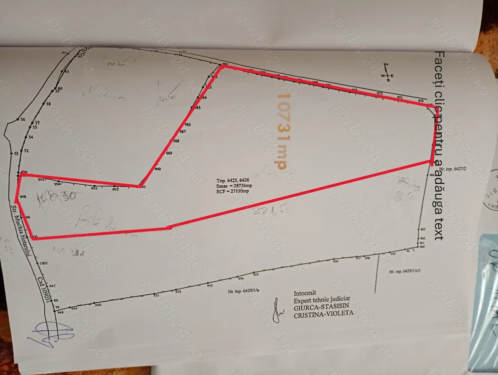 Teren de vânzare 